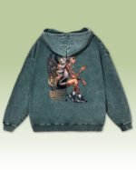 Bluza oversize z kapturem Niegrzeczny Anioł