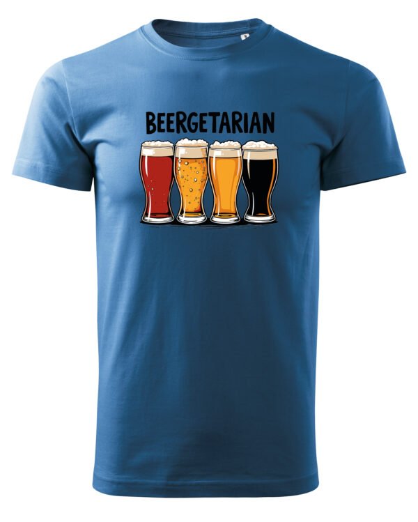 Koszulka z nadrukiem <br>Beergetarian Kufle Piwa