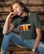 Koszulka z nadrukiem <br>Beergetarian Kufle Piwa