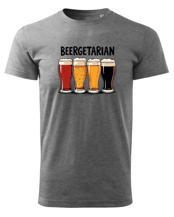 Koszulka z nadrukiem <br>Beergetarian Kufle Piwa