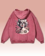 Bluza oversize z kapturem Królowa Cieni