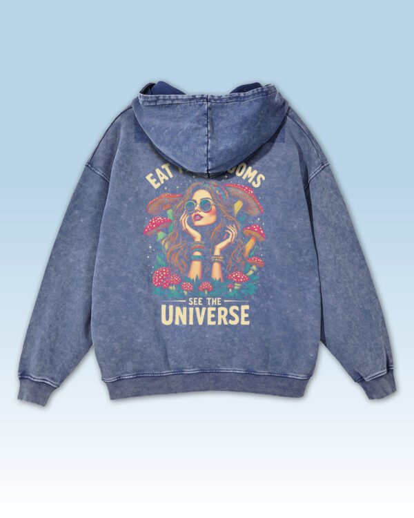 Bluza oversize z kapturem Magiczne Grzyby