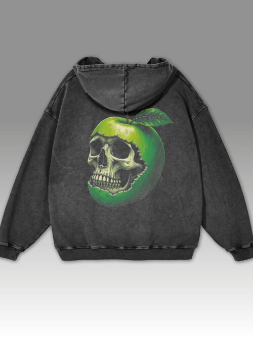Bluza oversize z kapturem Zatrute Jabłko