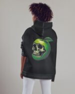 Bluza oversize z kapturem <br>Zatrute Jabłko – efekt sprania