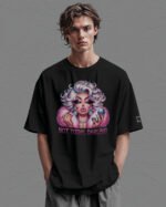 Koszulka oversize Diva Queen