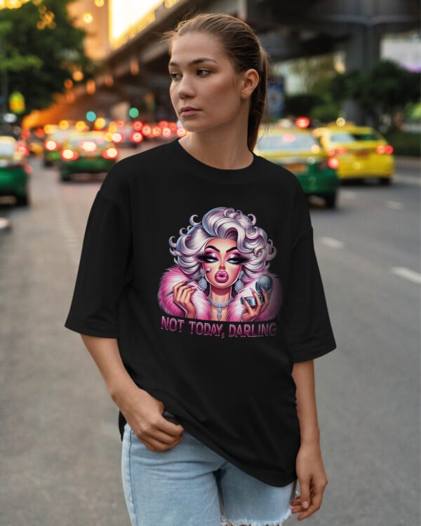 Koszulka oversize Diva Queen