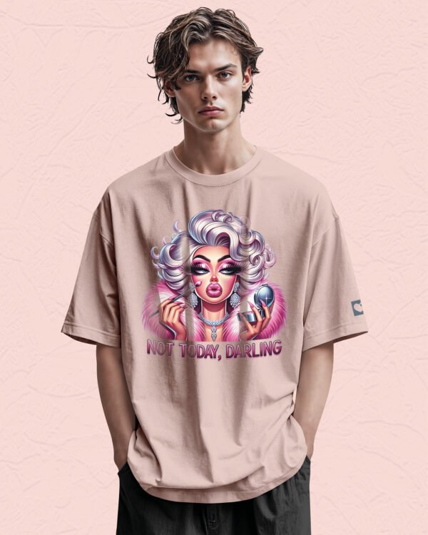 Koszulka oversize Diva Queen