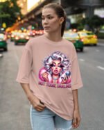 Koszulka oversize Diva Queen