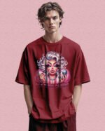 Koszulka oversize Diva Queen