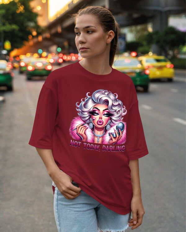 Koszulka oversize Diva Queen