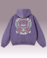 Bluza oversize z kapturem Królowa Drogi