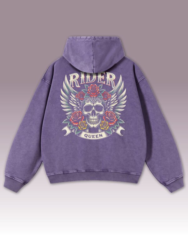 Bluza oversize z kapturem Królowa Drogi
