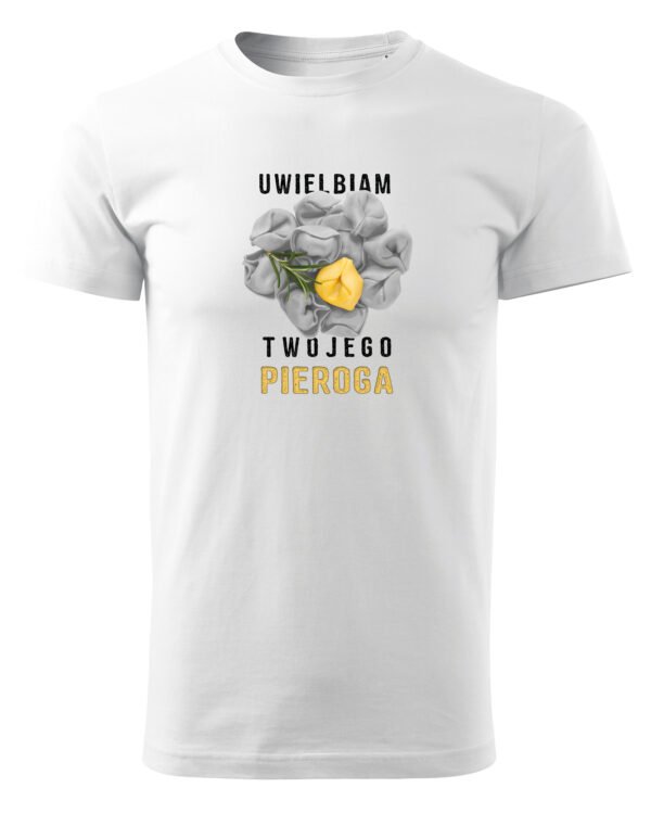 Koszulka na Walentynki Uwielbiam Twojego pieroga