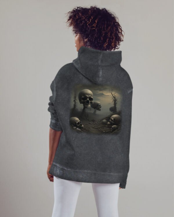 Bluza oversize z kapturem <br> Postapokaliptyczny Krajobraz <br>Inspiracja Beksińskim - M. Byai