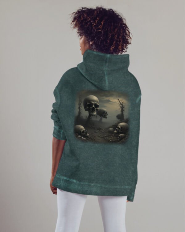 Bluza oversize z kapturem <br> Postapokaliptyczny Krajobraz <br>Inspiracja Beksińskim - M. Byai
