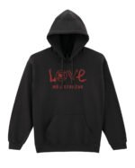 Bluza z kapturem Love Mój Strażak