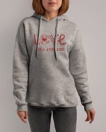 Bluza z kapturem <br>Love Mój Strażak