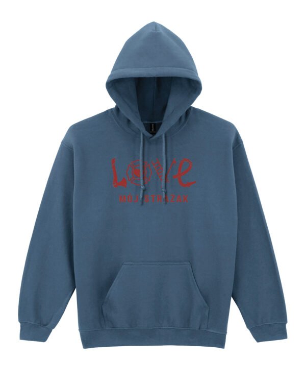 Bluza z kapturem <br>Love Mój Strażak