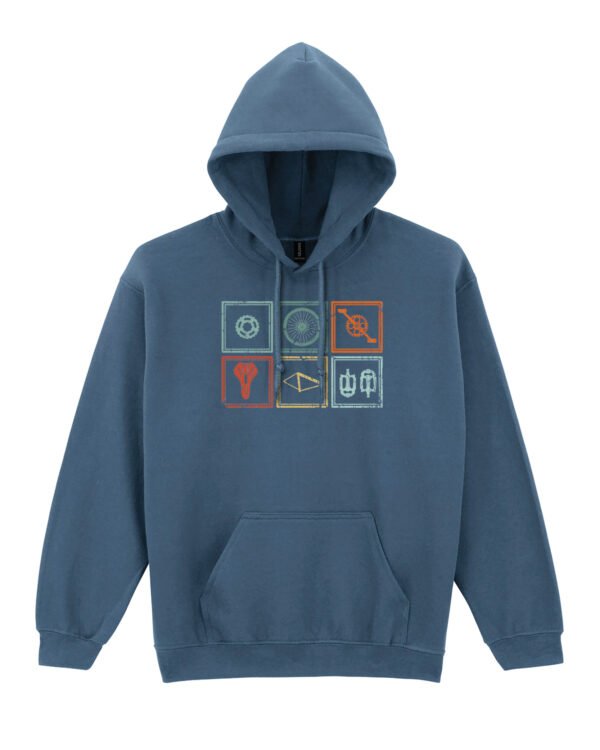 Bluza z kapturem <br>Części rowerowe