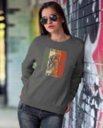 Bluza Sweatshirt dla rowerzysty <br>Życie na rowerze jest ciekawsze