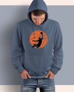 Bluza z kapturem <br>Koszykówka Streetwear