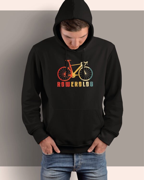 Bluza z kapturem <br>ROWEROLOG