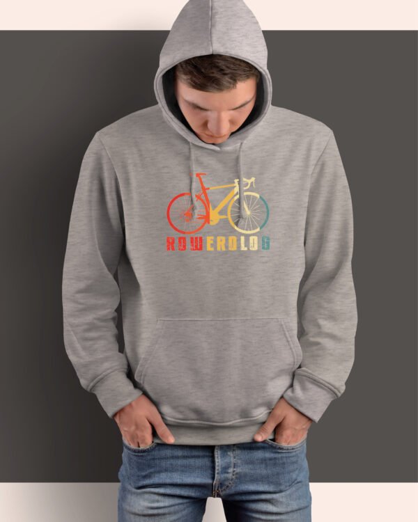 Bluza z kapturem <br>ROWEROLOG