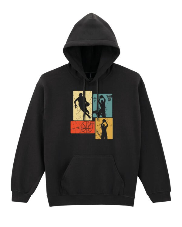 Bluza z kapturem Koszykówka NBA Retro