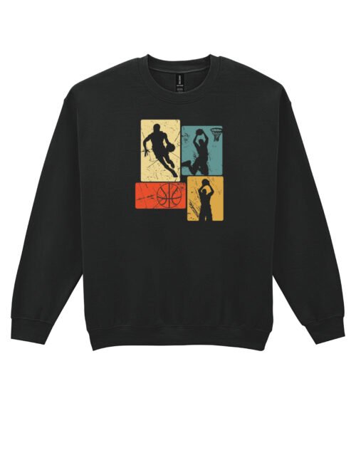 Bluza Sweatshirt dla fana NBA Basketball Retro