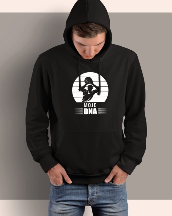 Bluza z kapturem <br>Koszykówka Moje DNA
