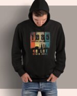 Bluza z kapturem na 40 urodziny <br>40 lat bycia cool 1985