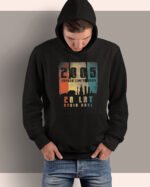 Bluza z kapturem na 20 urodziny <br>20 lat bycia cool 2005