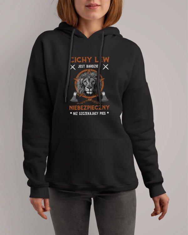 Bluza z kapturem <br>Cichy Lew