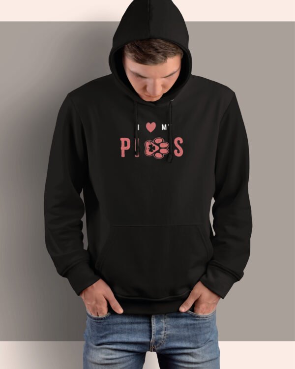 Bluza z kapturem <br>Kocham mojego Psa
