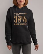 Bluza z kapturem <br>70% bawełna 30% psia sierść
