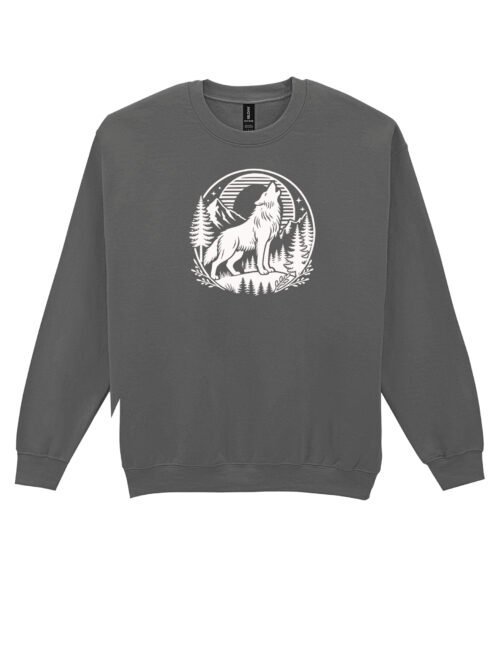 Bluza Sweatshirt Wyjący wilk