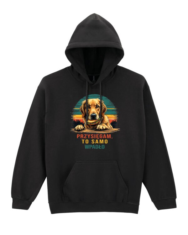 Bluza z kapturem To samo wpadło z Psem