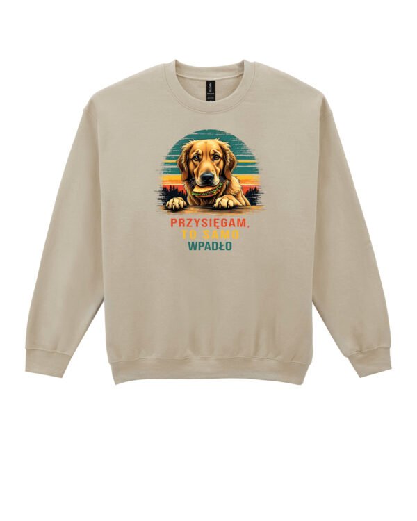 Bluza Sweatshirt ze śmiesznym psem <br>To samo wpadło