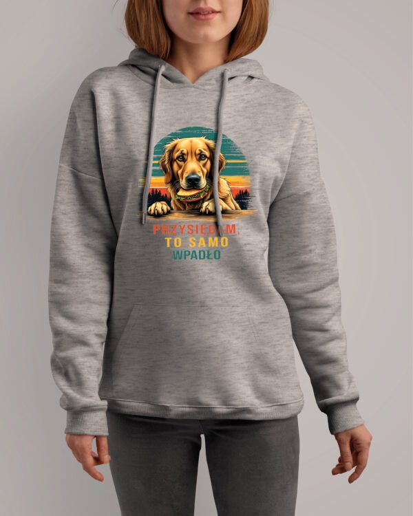Bluza z kapturem <br>To samo wpadło z Psem
