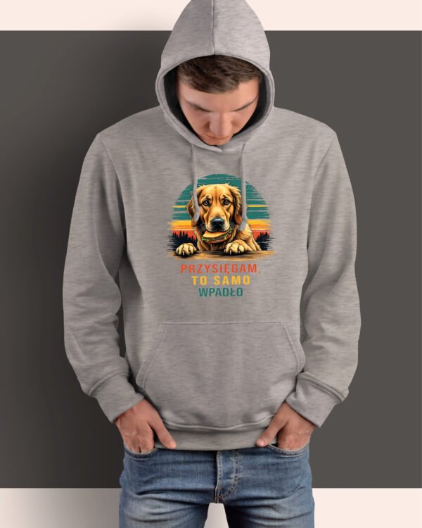 Bluza z kapturem <br>To samo wpadło z Psem
