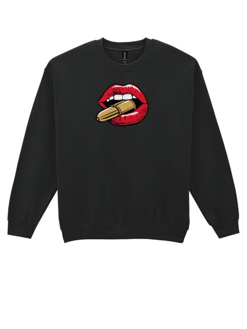 Bluza Sweatshirt Usta i pocisk