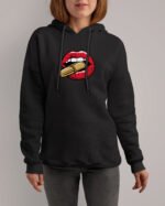 Bluza z kapturem <br>Usta i pocisk