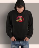 Bluza z kapturem <br>Usta i pocisk