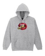 Bluza z kapturem <br>Usta i pocisk