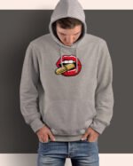 Bluza z kapturem <br>Usta i pocisk