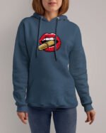 Bluza z kapturem <br>Usta i pocisk