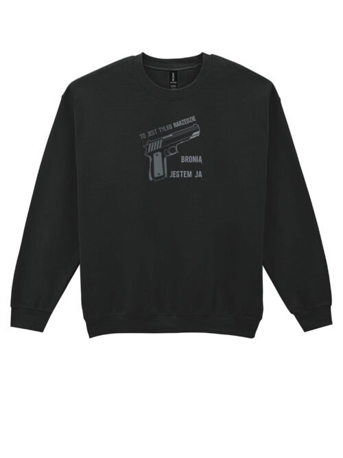 Bluza Sweatshirt dla miłośnika broni