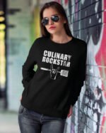 Bluza Sweatshirt dla Szefa Kuchni <br>Culinary Rockstar