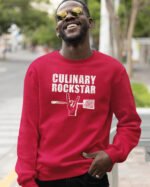 Bluza Sweatshirt dla Szefa Kuchni <br>Culinary Rockstar