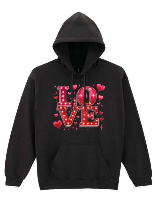 Bluza z kapturem Miłość która Błyszczy